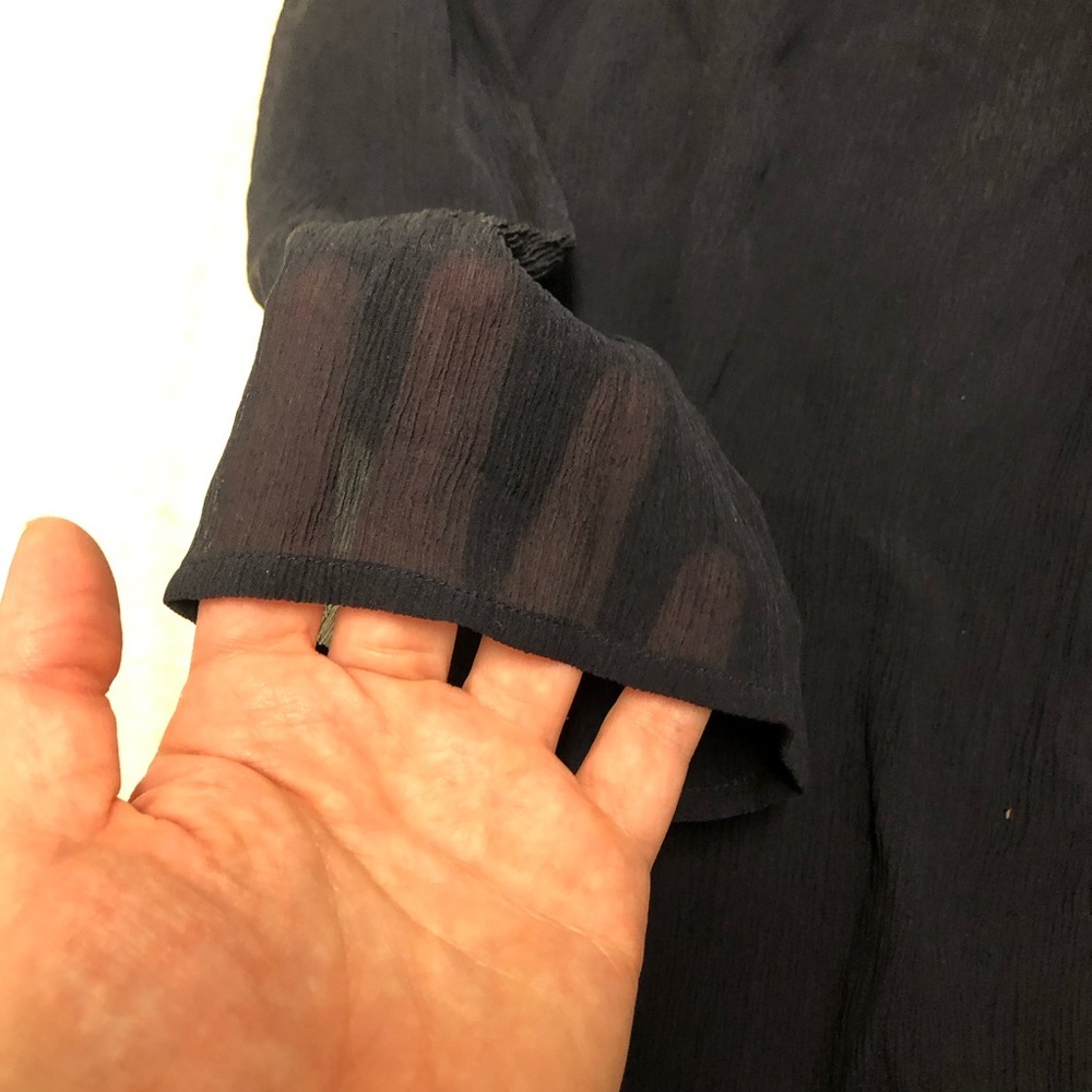 NWOT Eileen Fisher Sheer Silk Jacket Duster - Picture 8 of 9